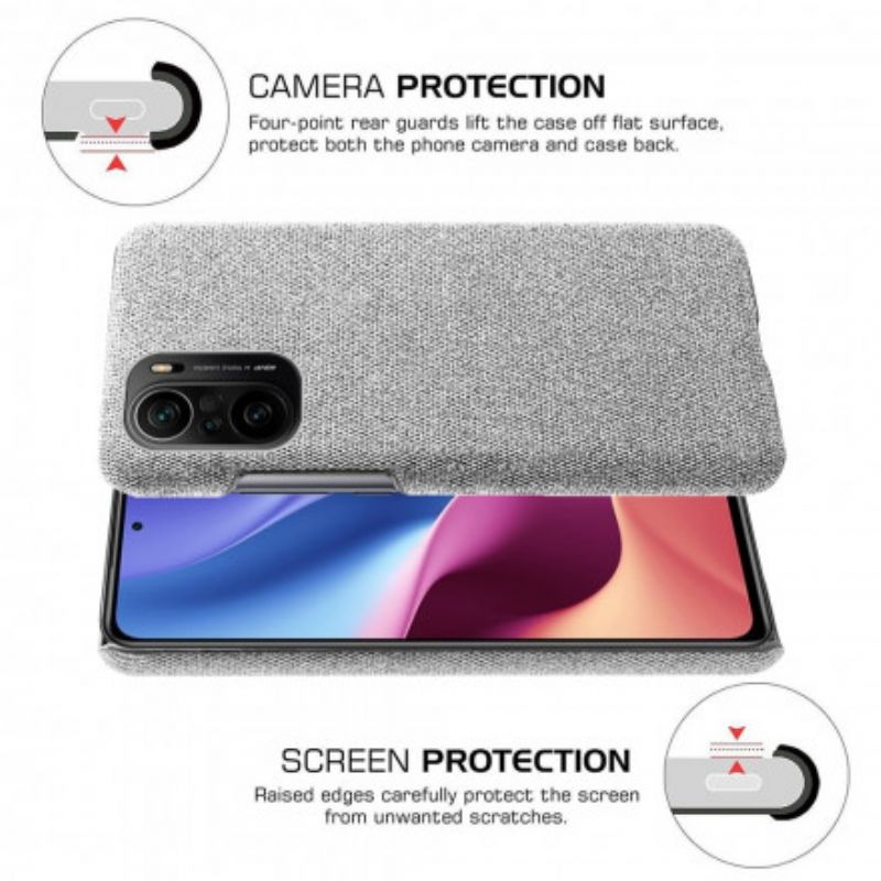 Hoesje Voor Xiaomi Mi 11i 5g / Poco F3 Ksq Chique Stof