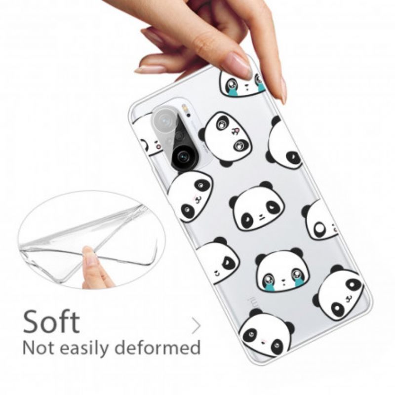 Hoesje Voor Xiaomi Mi 11i 5g / Poco F3 Sentimentele Panda's