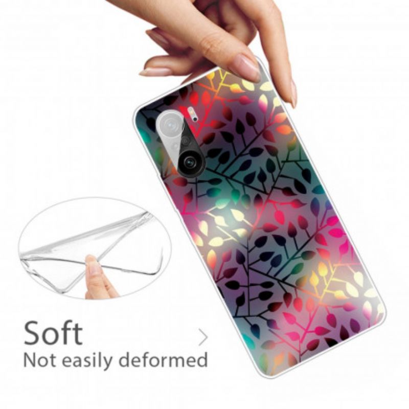 Hoesje Xiaomi Mi 11i 5g / Poco F3 Bladeren