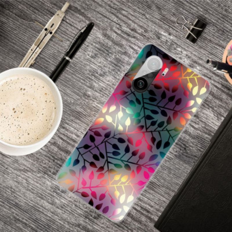 Hoesje Xiaomi Mi 11i 5g / Poco F3 Bladeren