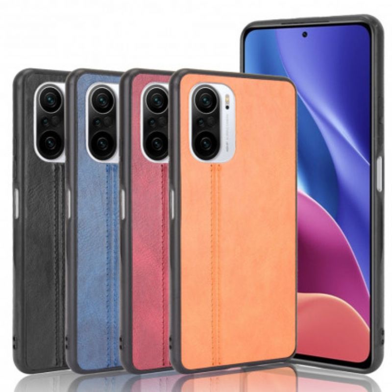 Hoesje Xiaomi Mi 11i 5g / Poco F3 Couture Leereffect