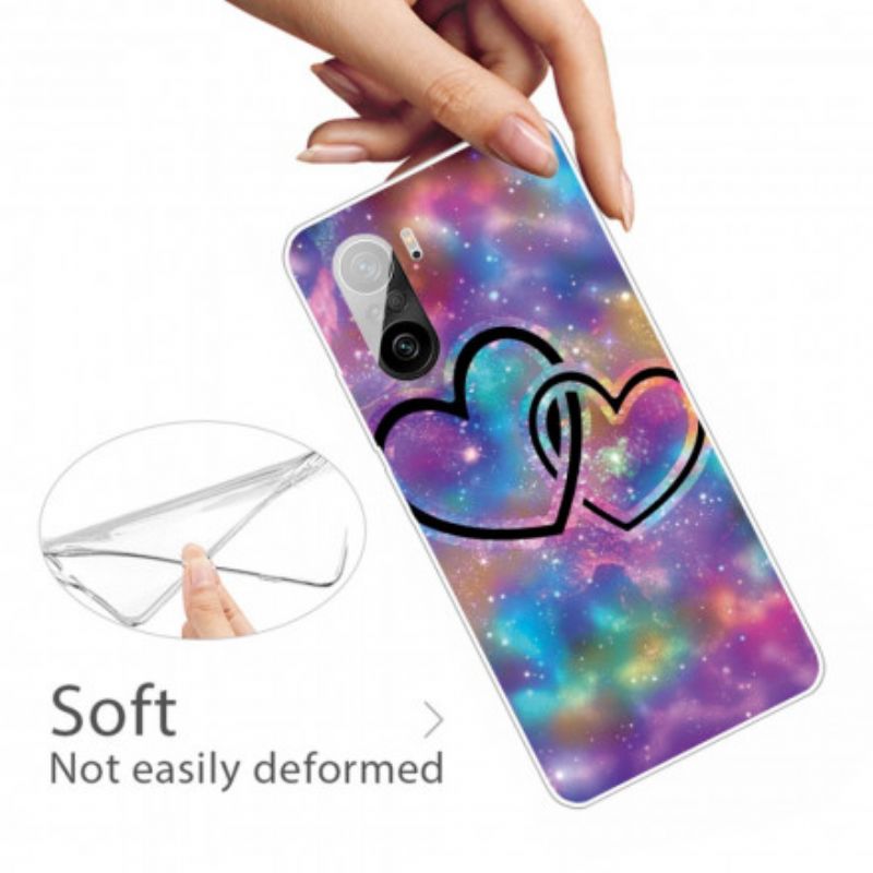 Hoesje Xiaomi Mi 11i 5g / Poco F3 Geketende Harten