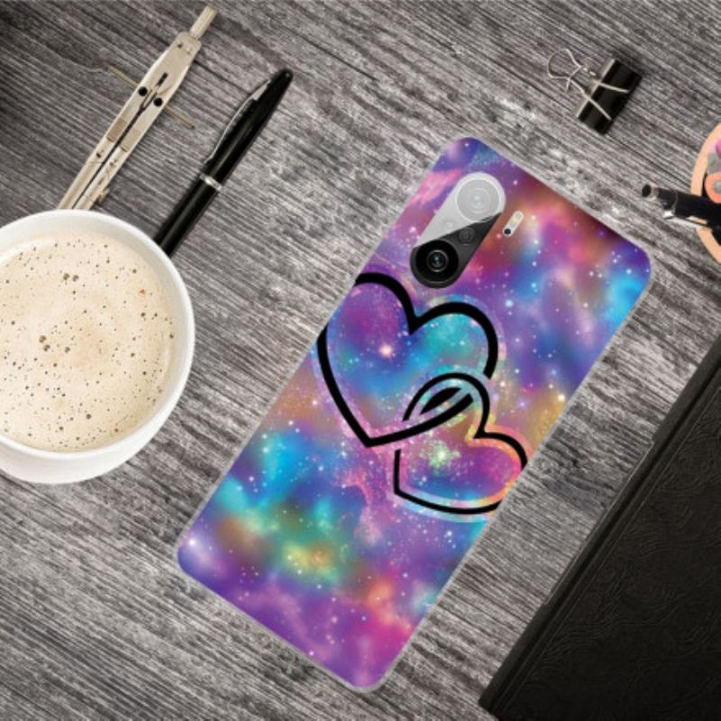 Hoesje Xiaomi Mi 11i 5g / Poco F3 Geketende Harten