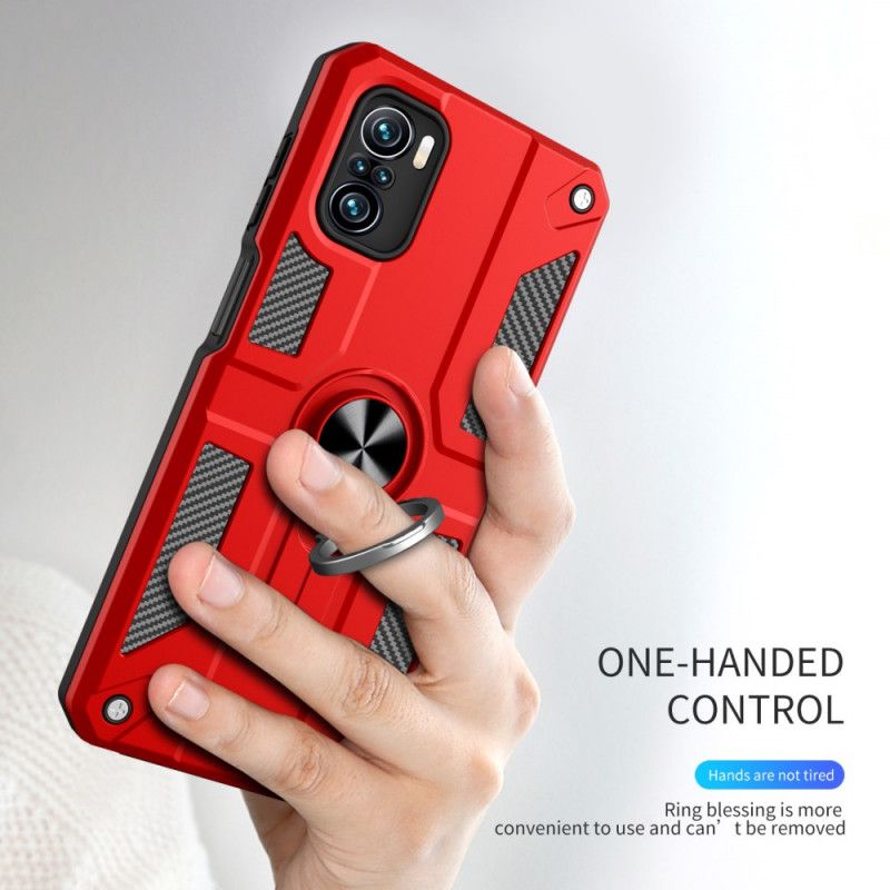 Hoesje Xiaomi Mi 11i 5g / Poco F3 Hybride Met Steunring