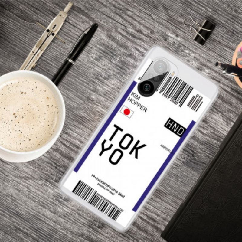 Hoesje Xiaomi Mi 11i 5g / Poco F3 Instapkaart Naar Tokio