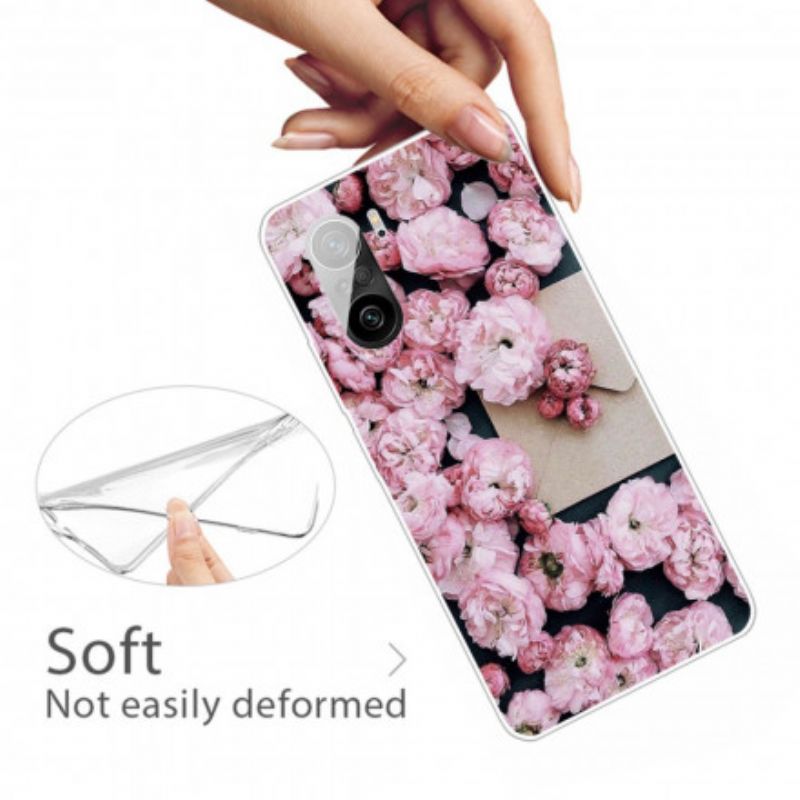 Hoesje Xiaomi Mi 11i 5g / Poco F3 Intense Bloemen Bescherming Hoesje