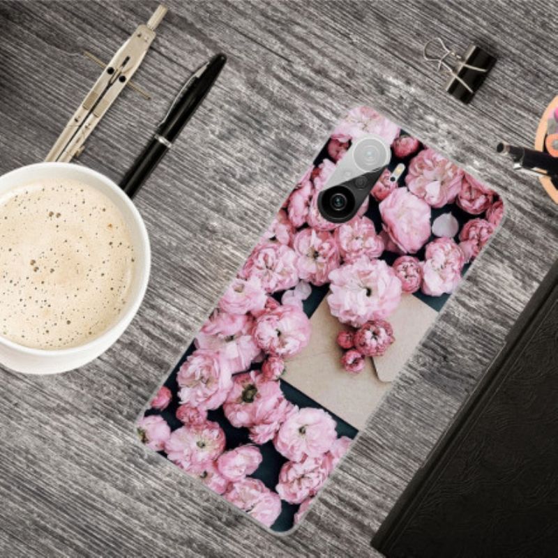 Hoesje Xiaomi Mi 11i 5g / Poco F3 Intense Bloemen Bescherming Hoesje