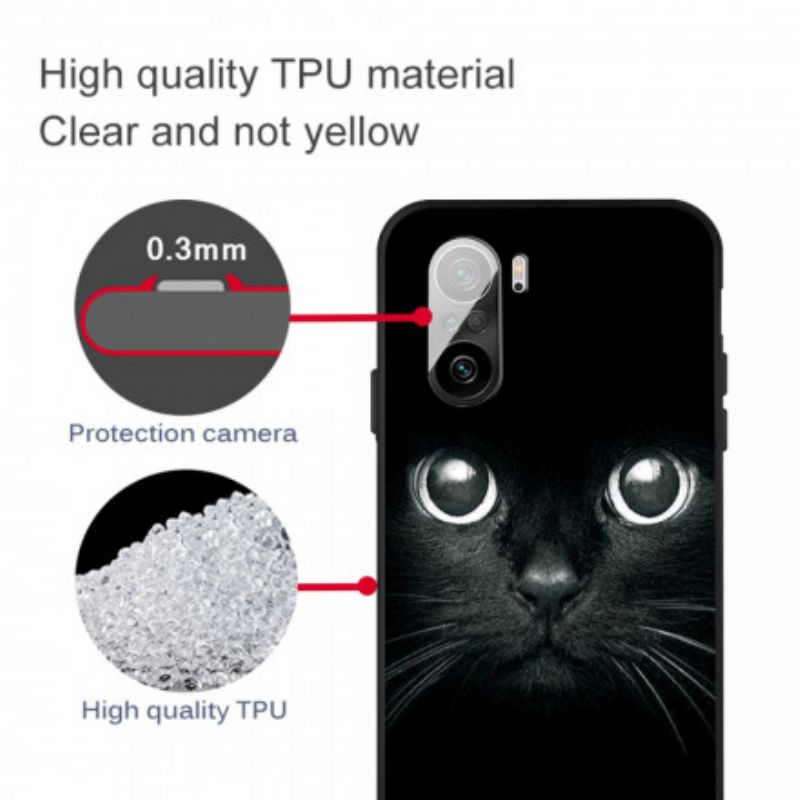 Hoesje Xiaomi Mi 11i 5g / Poco F3 Kattenogen Bescherming Hoesje
