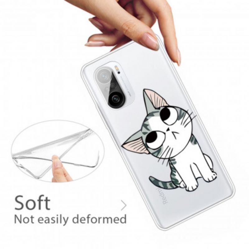 Hoesje Xiaomi Mi 11i 5g / Poco F3 Kijk Naar De Katten