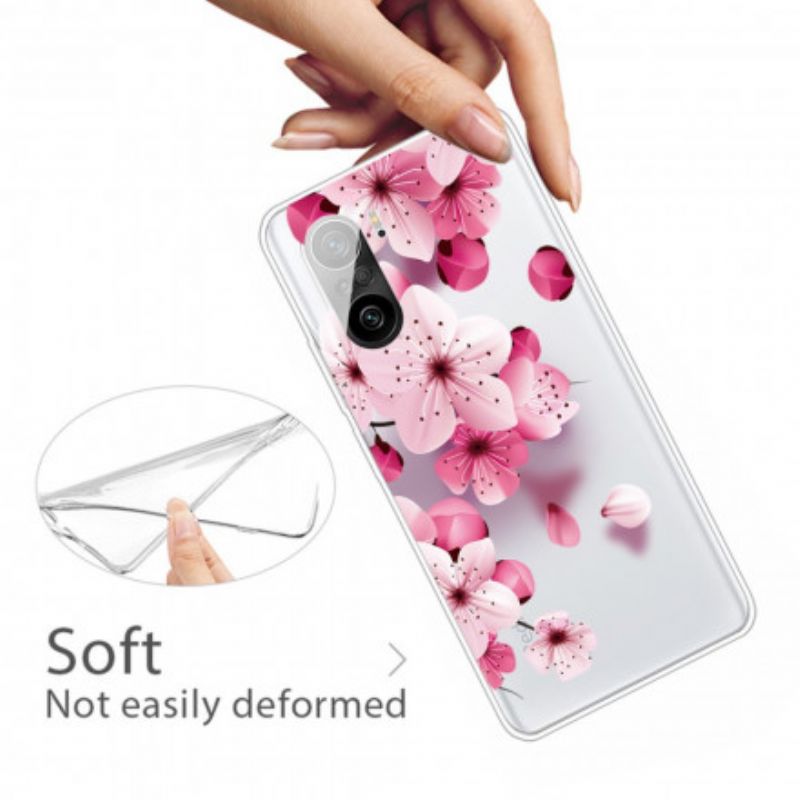 Hoesje Xiaomi Mi 11i 5g / Poco F3 Kleine Roze Bloemen