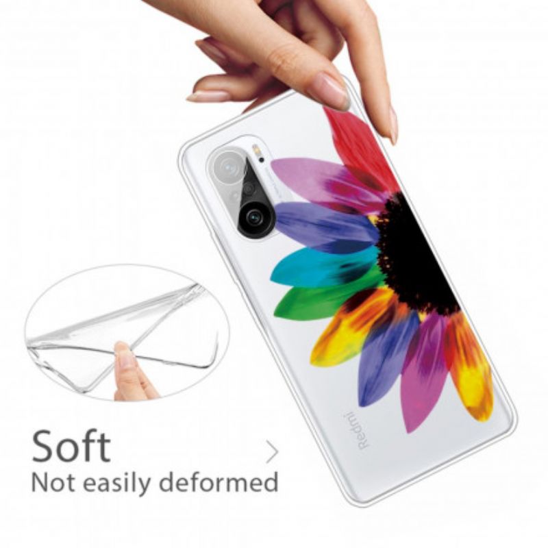 Hoesje Xiaomi Mi 11i 5g / Poco F3 Kleurrijke Bloem Bescherming Hoesje