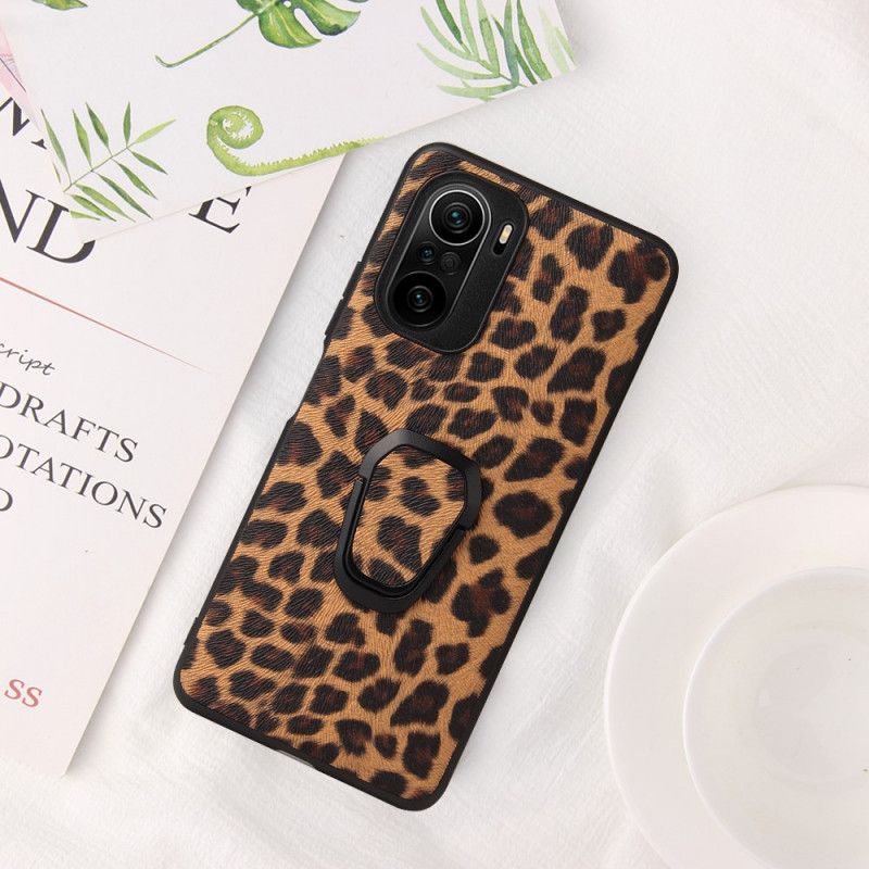 Hoesje Xiaomi Mi 11i 5g / Poco F3 Luipaard Ring-houder Luipaard Ring-houder