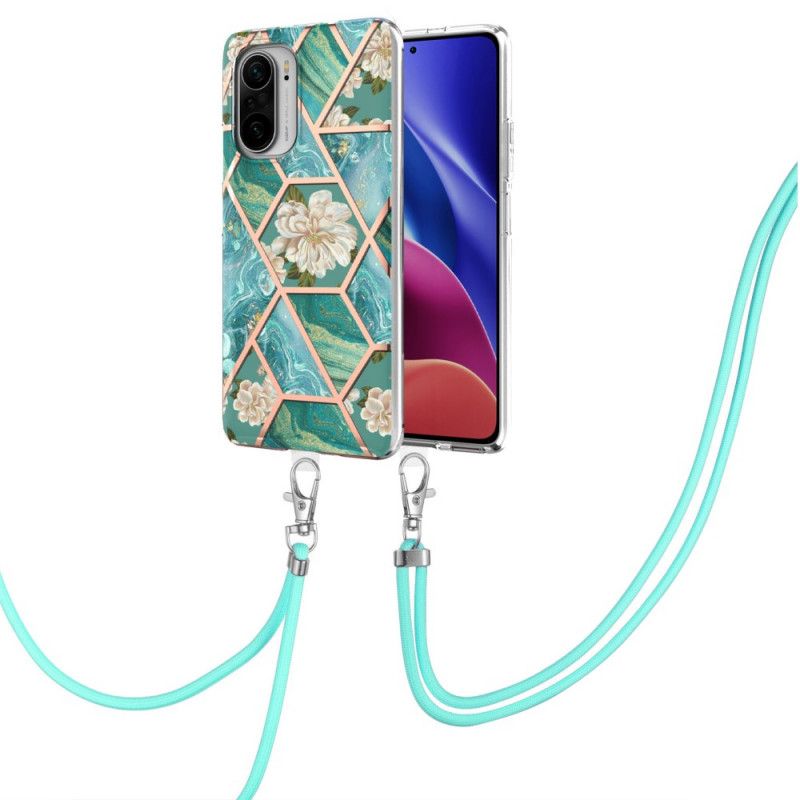 Hoesje Xiaomi Mi 11i 5g / Poco F3 Premium Met Snoer Bescherming Hoesje