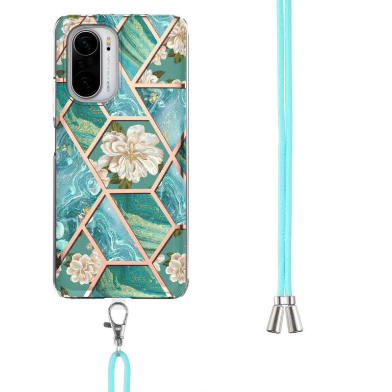 Hoesje Xiaomi Mi 11i 5g / Poco F3 Premium Met Snoer Bescherming Hoesje