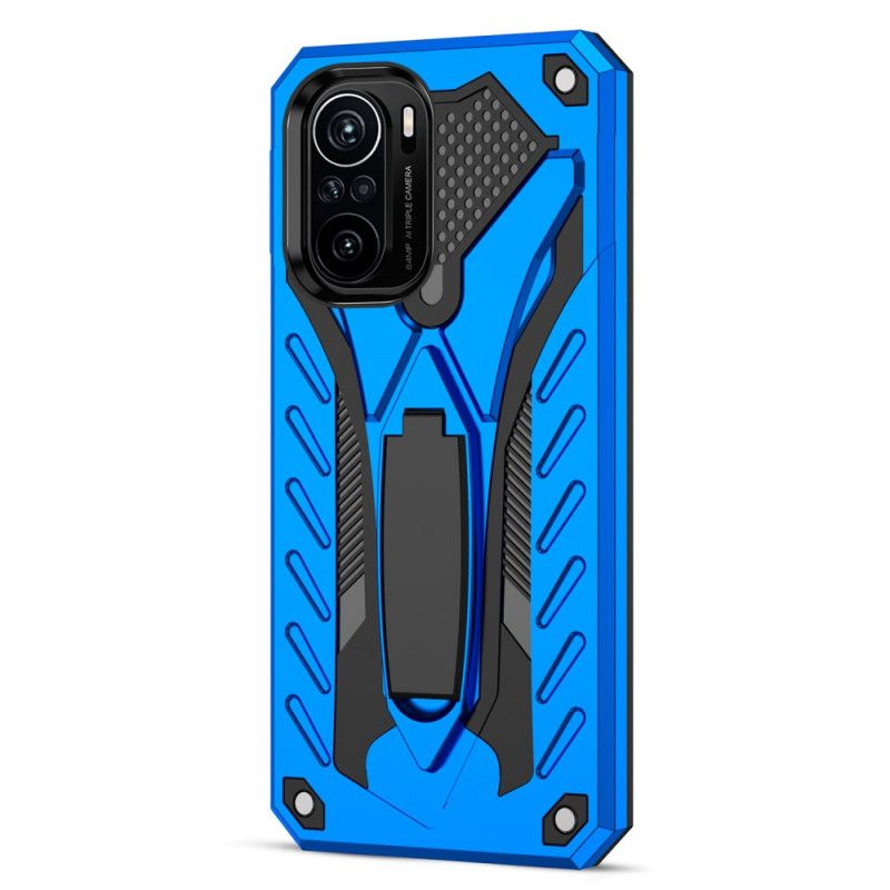 Hoesje Xiaomi Mi 11i 5g / Poco F3 Verticale En Horizontale Verwijderbare Steun