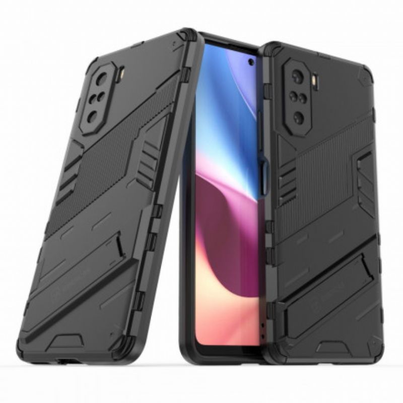 Hoesje Xiaomi Mi 11i 5g / Poco F3 Verwijderbare Steun Twee Handenvrije Posities Bescherming Hoesje