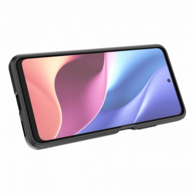 Hoesje Xiaomi Mi 11i 5g / Poco F3 Verwijderbare Steun Twee Handenvrije Posities Bescherming Hoesje