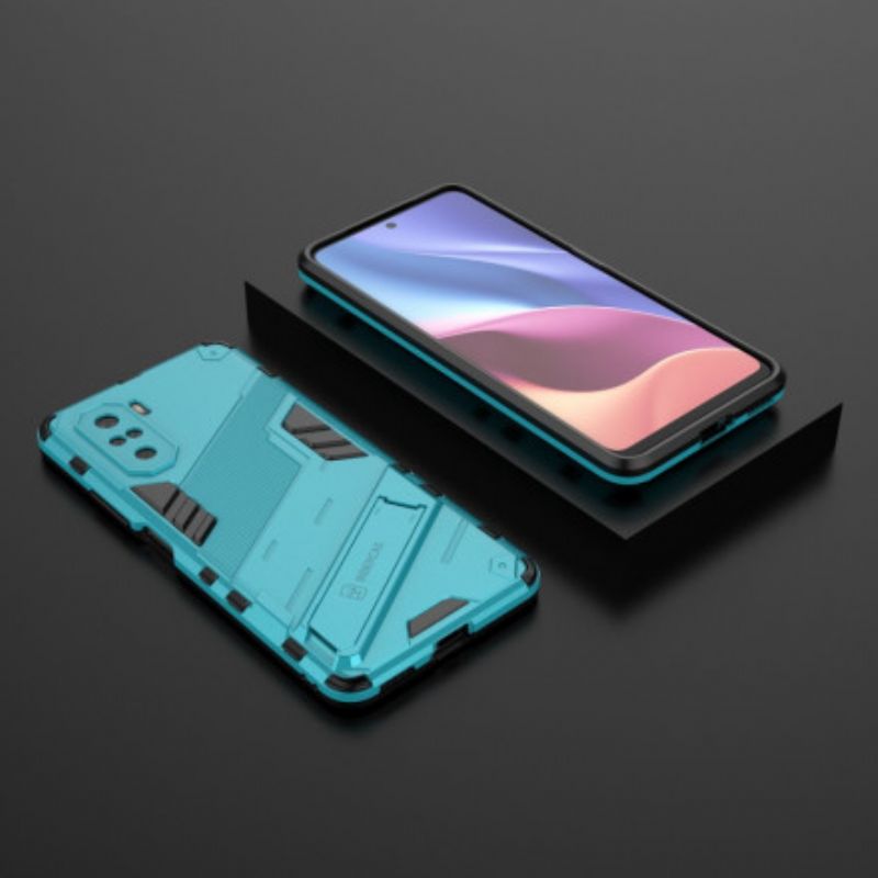 Hoesje Xiaomi Mi 11i 5g / Poco F3 Verwijderbare Steun Twee Handenvrije Posities Bescherming Hoesje