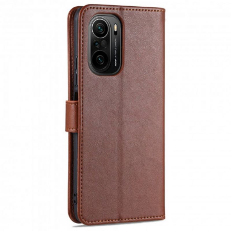 Leren Hoesje Voor Xiaomi Mi 11i 5g / Poco F3 Azns Kunstleer