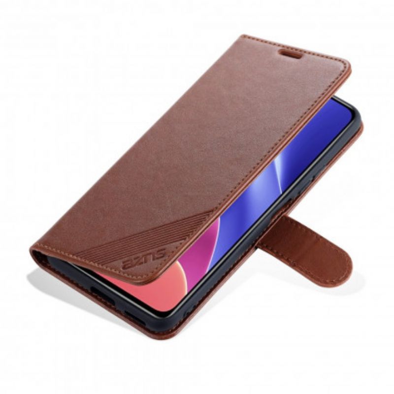 Leren Hoesje Voor Xiaomi Mi 11i 5g / Poco F3 Azns Kunstleer