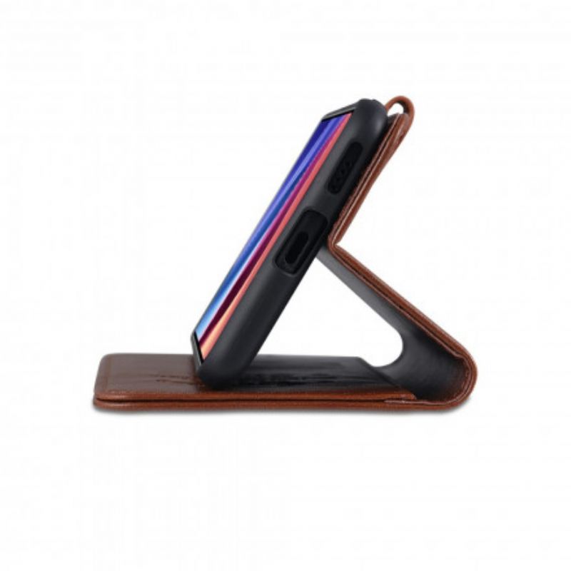 Leren Hoesje Voor Xiaomi Mi 11i 5g / Poco F3 Azns Kunstleer