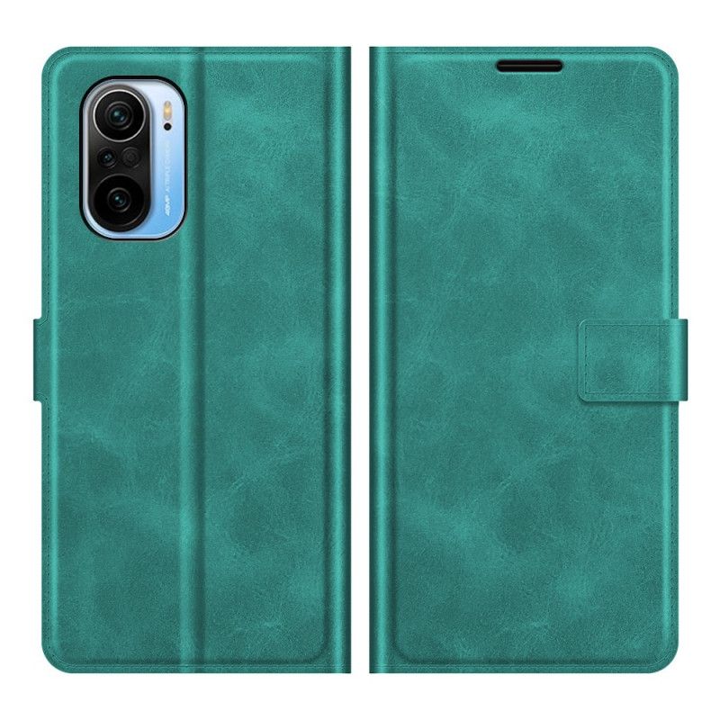 Leren Hoesje Voor Xiaomi Mi 11i 5g / Poco F3 Klassiek Leereffect