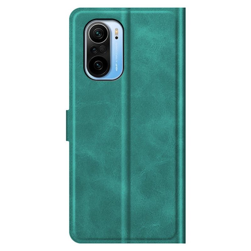 Leren Hoesje Voor Xiaomi Mi 11i 5g / Poco F3 Klassiek Leereffect