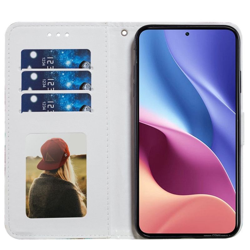 Leren Hoesje Xiaomi Mi 11i 5g / Poco F3 Artistieke Dromenvanger