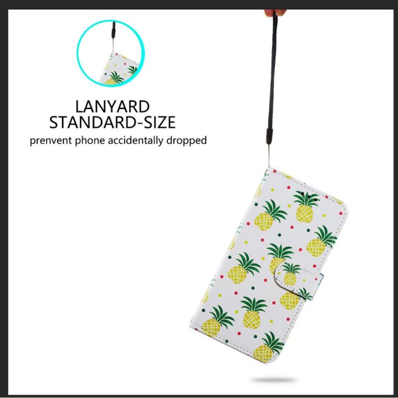 Leren Hoesje Xiaomi Mi 11i 5g / Poco F3 Meerdere Ananas Bescherming Hoesje
