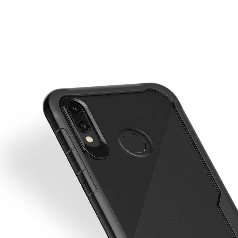 Case Hoesje Honor Play Rood Zwart Telefoonhoesje Afgeschuinde Rand