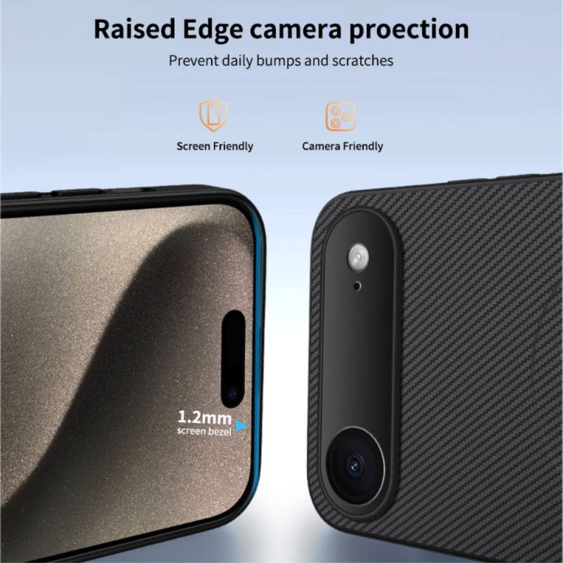 Case Hoesje iPhone Air Telefoonhoesje Magsafe Met Koolstofvezelfijnheid