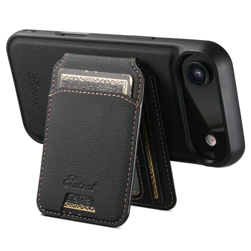 Cover Hoesje iPhone Air Telefoonhoesje Magsafe-compatibel Met Standaard En Afneembare Kaarthouder