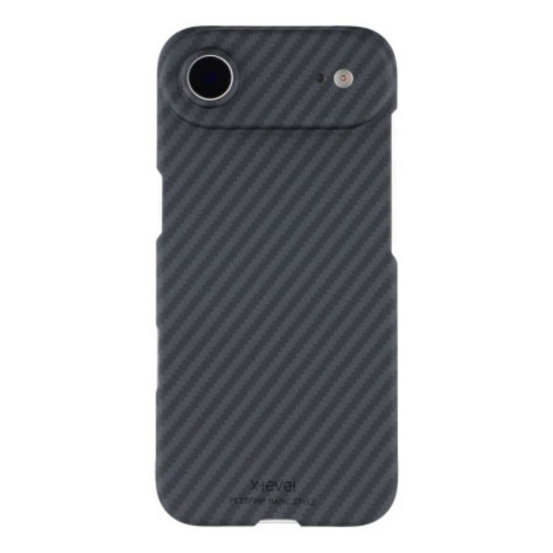 Cover Hoesje iPhone Air Telefoonhoesje Magsafe X-level Koolstofvezeltextuur