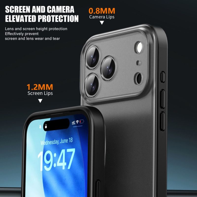 Cover Hoesje iPhone Air Telefoonhoesje Mat Design Ipaky