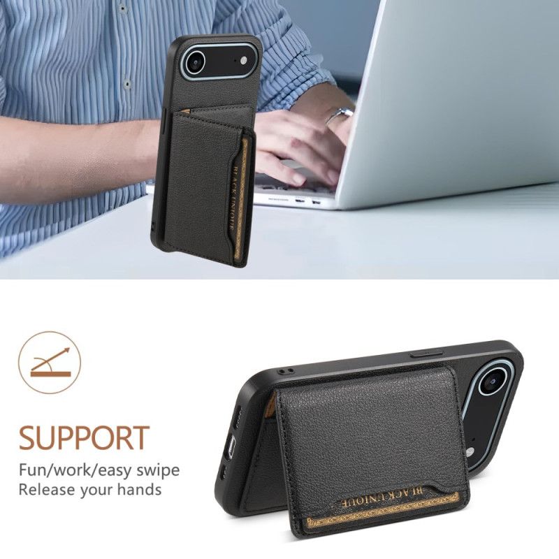 Cover Hoesje iPhone Air Telefoonhoesje Premium Kaarthouder En Standaard