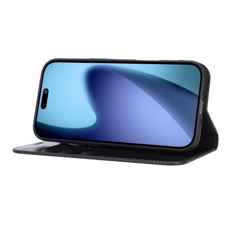 Folio-hoesje iPhone Air Echt Leer