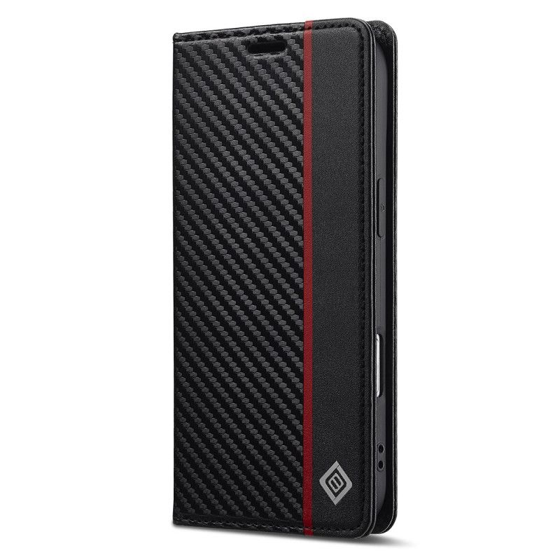 Folio-hoesje iPhone Air Koolstofvezel Lc.imeeke