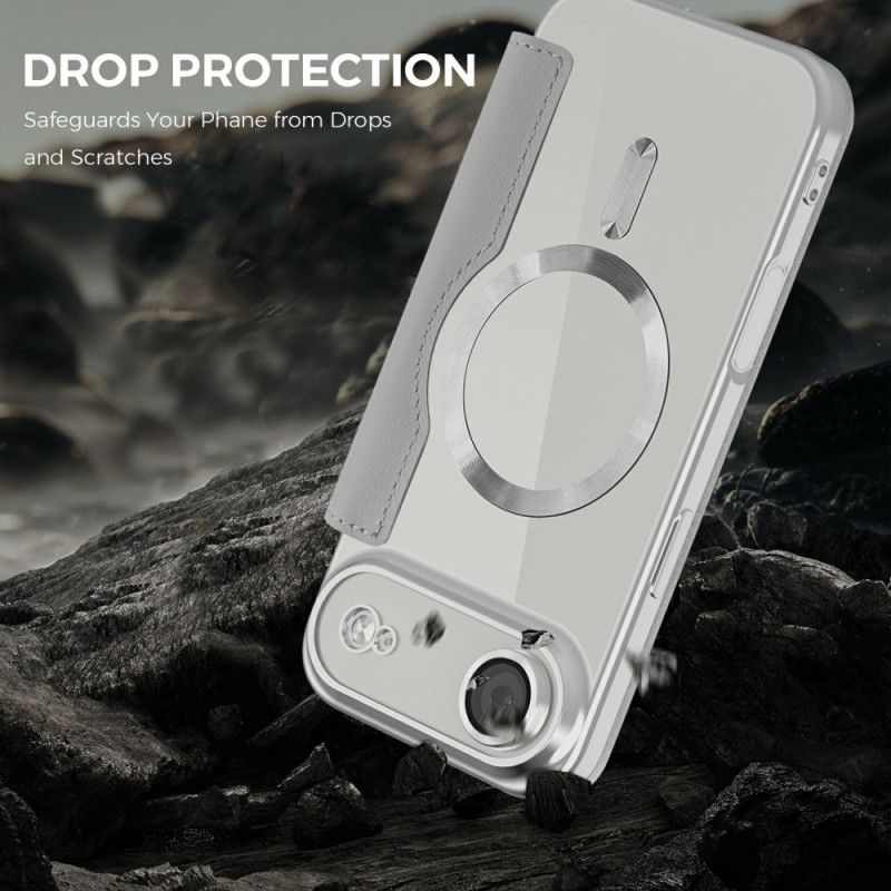 Folio-hoesje iPhone Air Magsafe-compatibel Gewatteerd Bescherming Hoesje