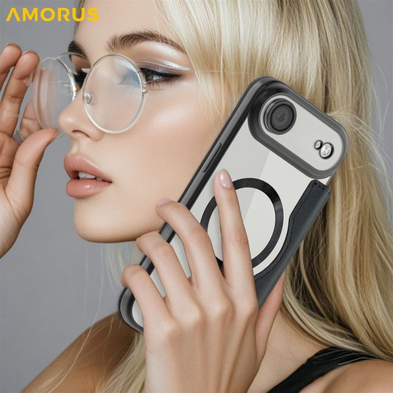 Folio-hoesje iPhone Air Magsafe-compatibel Met Rfid-kaarthouder