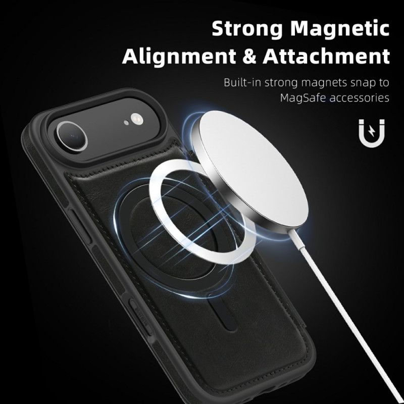 Folio-hoesje iPhone Air Magsafe-compatibel Met Rfid-kaarthouder Bescherming Hoesje