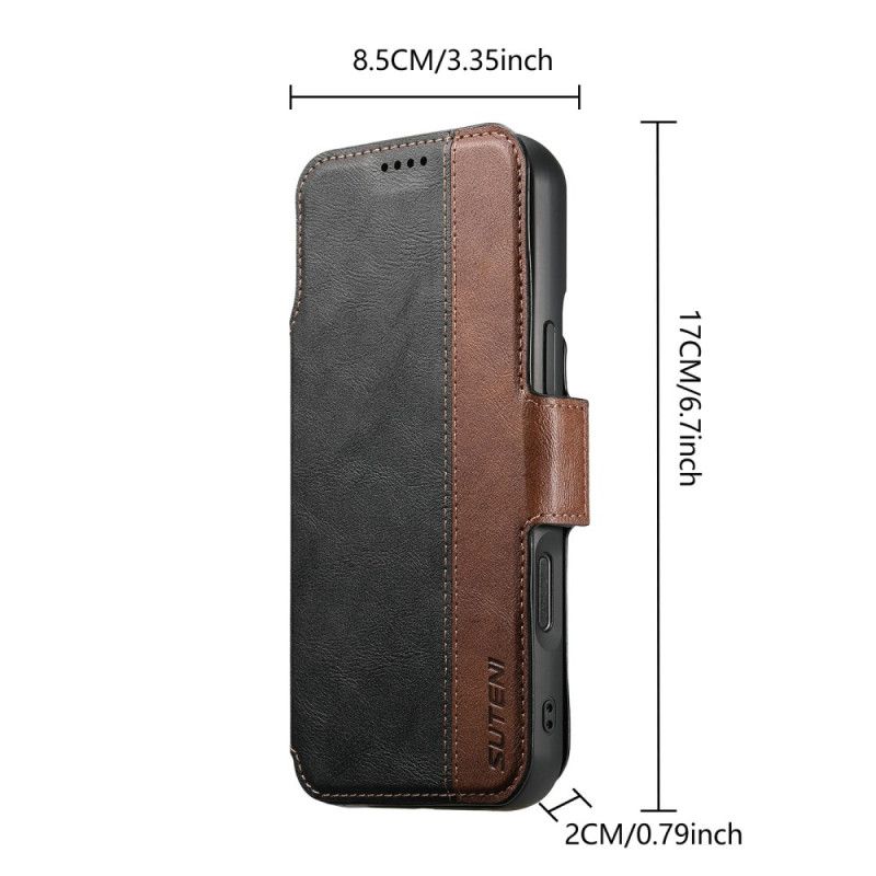 Folio-hoesje iPhone Air Telefoonhoesje Afneembare Magsafe 2-in-1-case Suteni