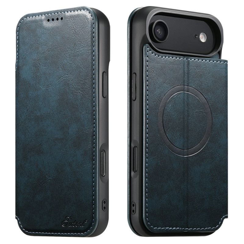 Folio-hoesje iPhone Air Telefoonhoesje Magsafe-compatibel In Vintage Stijl