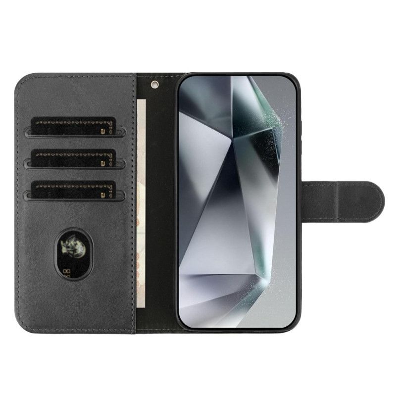 Folio-hoesje iPhone Air Telefoonhoesje S-design Met Riempje