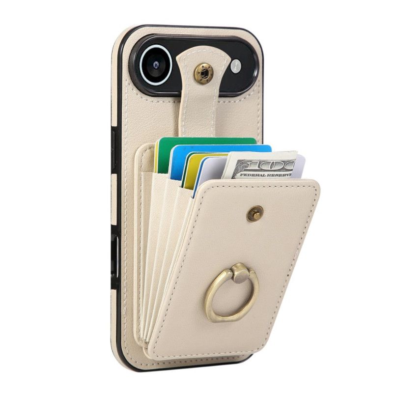 Hoesje iPhone Air Kaarthouder En Polsband