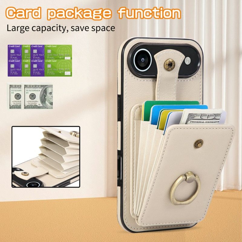 Hoesje iPhone Air Kaarthouder En Polsband