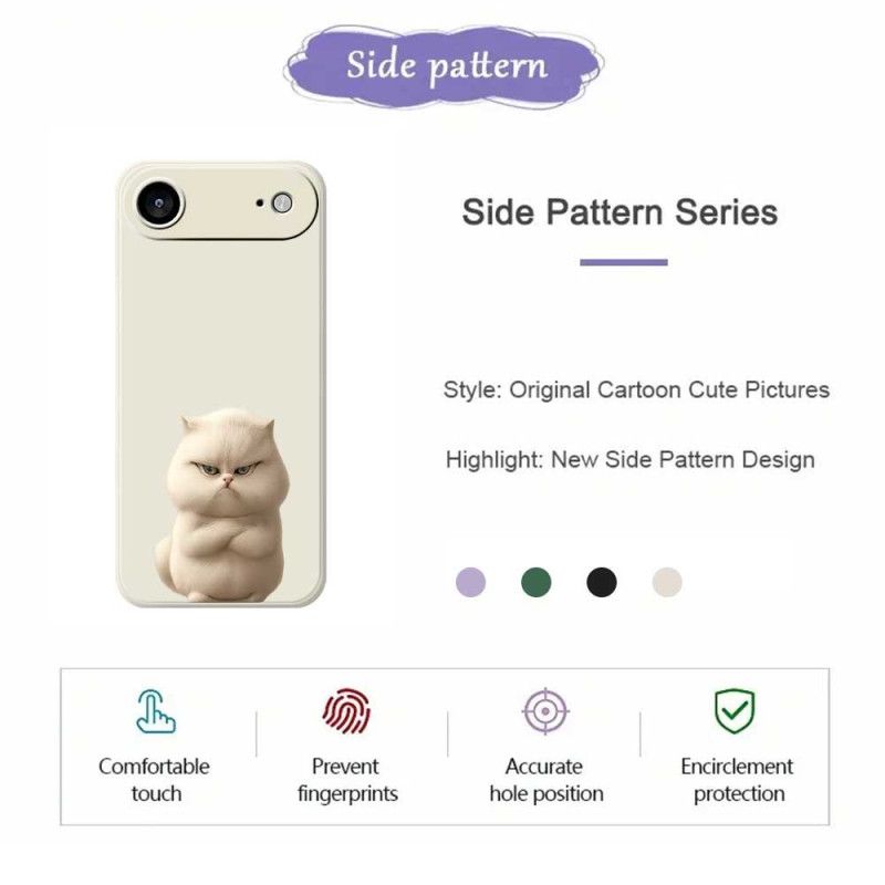 Hoesje Voor iPhone Air Boze Kat