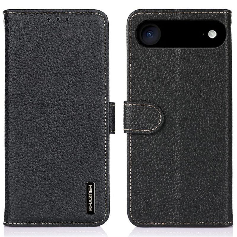 Leren Hoesje iPhone Air Lychee-leer Khazneh Bescherming Hoesje