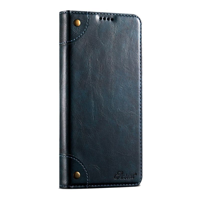 Leren Hoesje iPhone Air Vintage Suteni