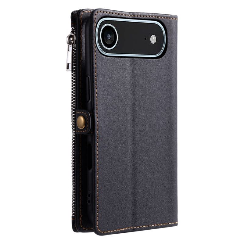 Leren Hoesje Voor iPhone Air Vintage Design