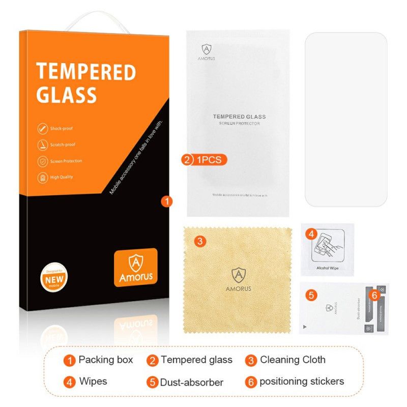 Schermbeschermer Van Gehard Glas Voor iPhone Air